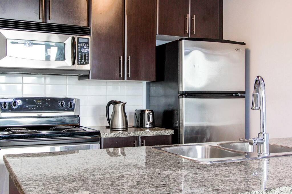 Downtown 1 Bedroom Water View Condo Vancouver Esterno foto