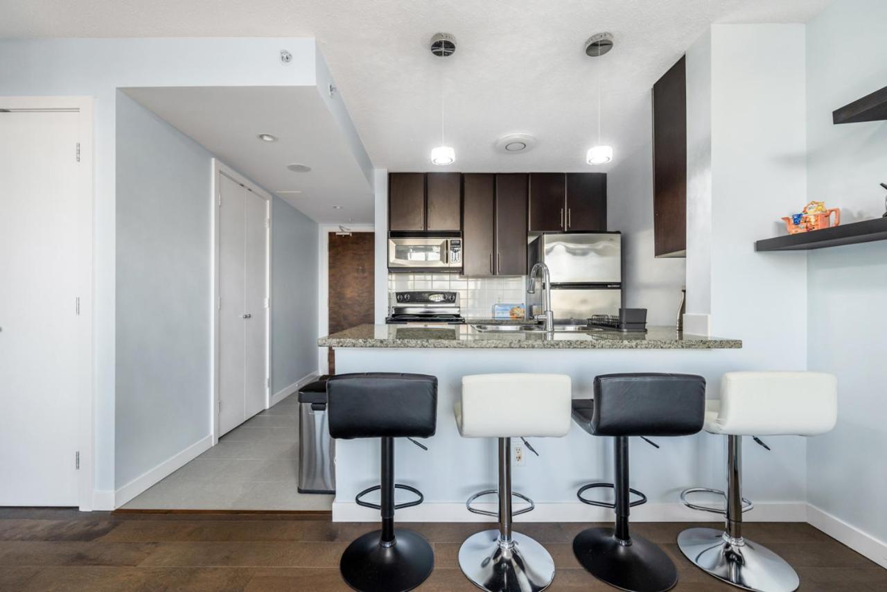 Downtown 1 Bedroom Water View Condo Vancouver Esterno foto