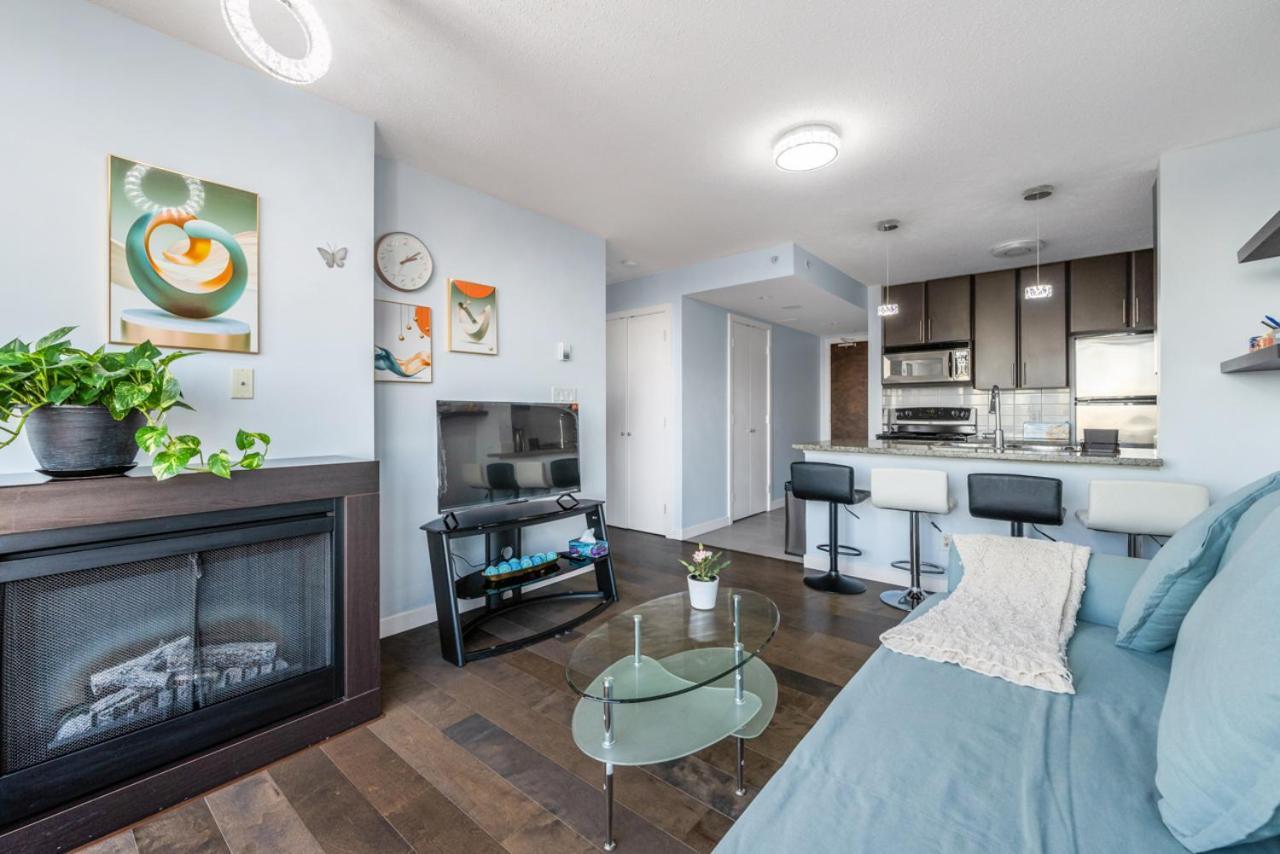 Downtown 1 Bedroom Water View Condo Vancouver Esterno foto