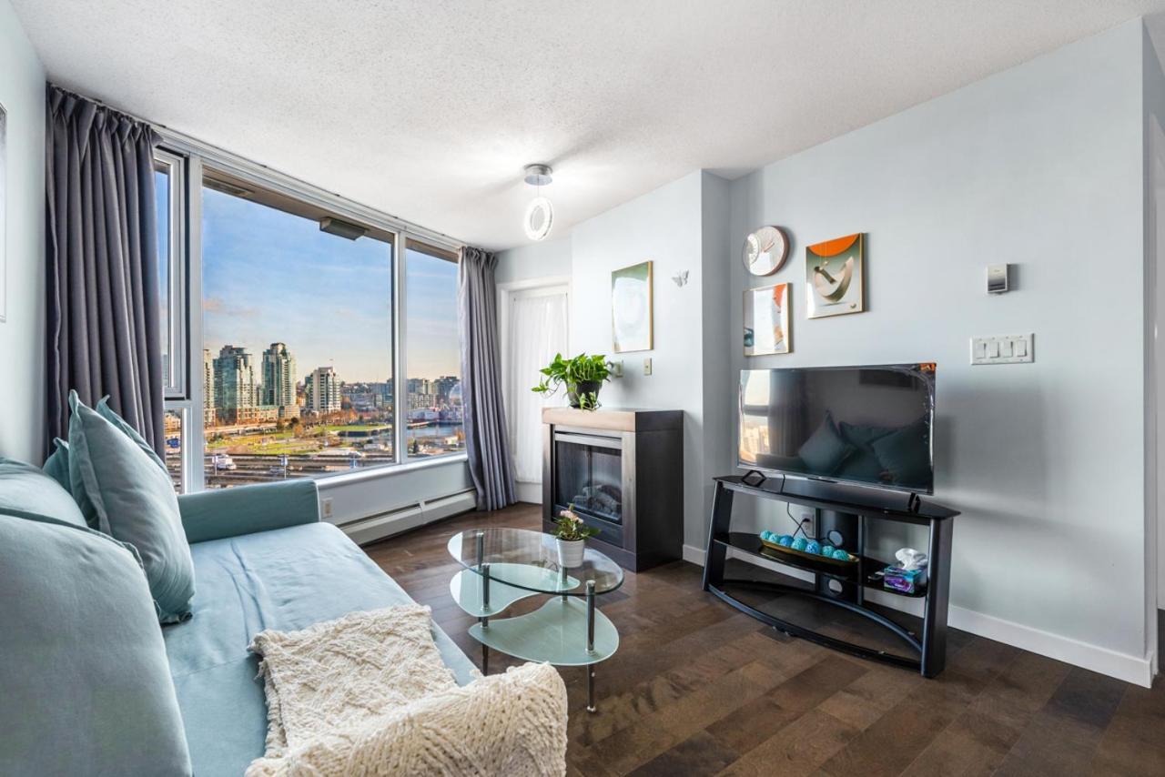 Downtown 1 Bedroom Water View Condo Vancouver Esterno foto